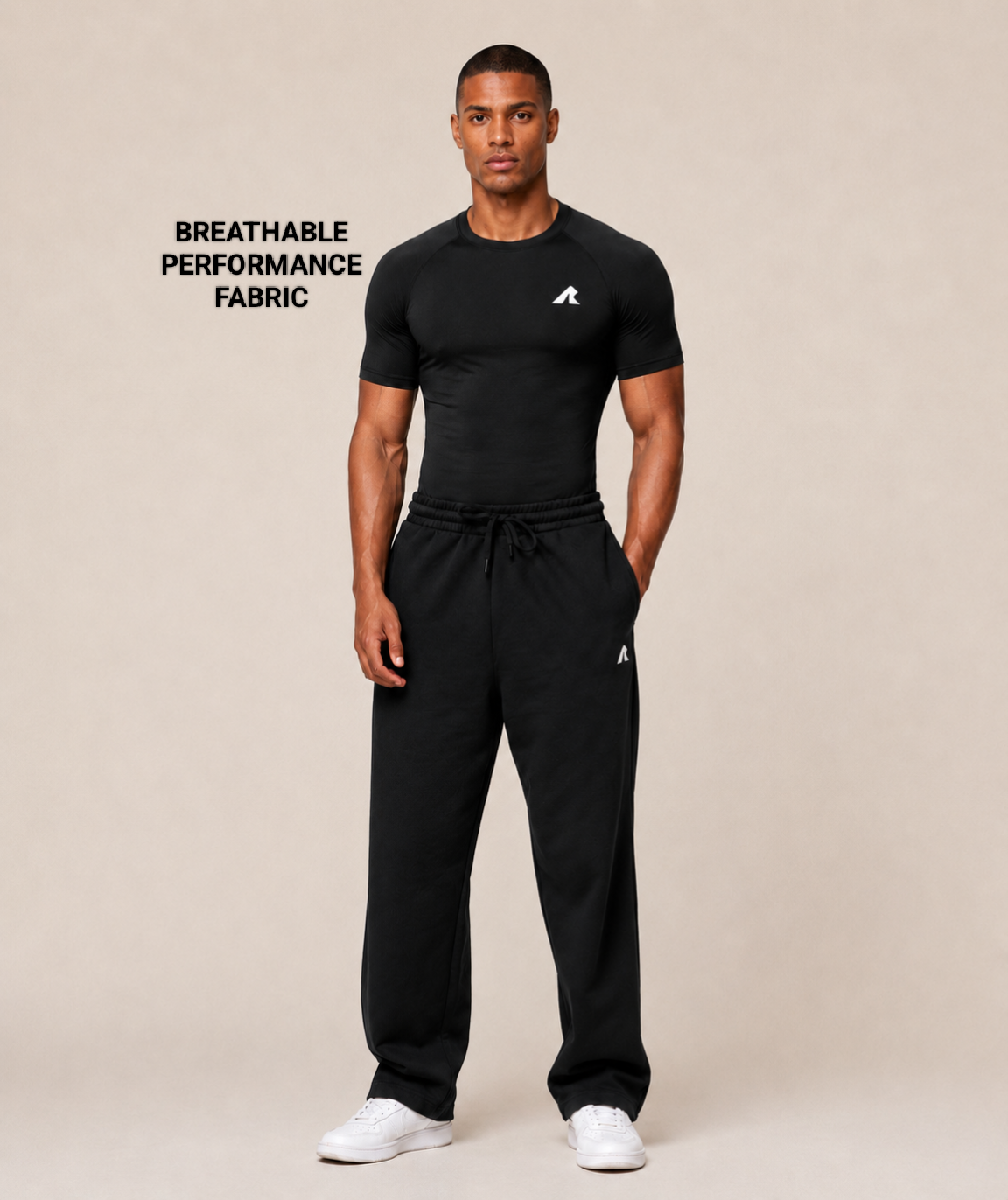 SOLID BLACK COMPRESSION