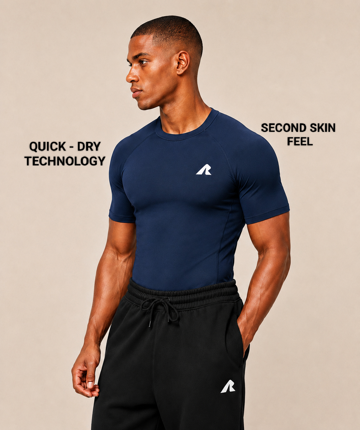 SOLID BLUE COMPRESSION